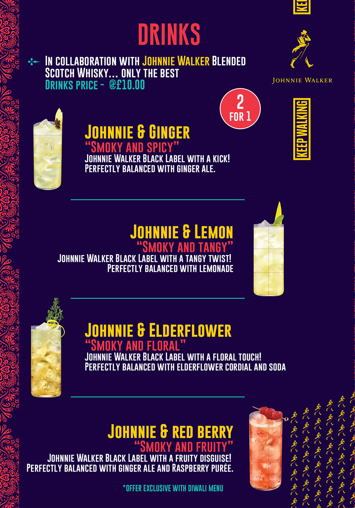 christmas delux menu of Bangaloreuk